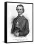 Edgar Allan Poe American Writer-null-Framed Stretched Canvas