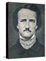 'Edgar Allan Poe', c1840, (1939)-Mathew Brady-Stretched Canvas