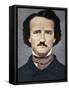 'Edgar Allan Poe', c1840, (1939)-Mathew Brady-Framed Stretched Canvas