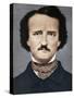 'Edgar Allan Poe', c1840, (1939)-Mathew Brady-Stretched Canvas