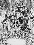 Illustration for Devil in Belfry-Edgar Allan Poe-Mounted Giclee Print