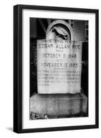 Edgar Allan Poe's Grave, Baltimore, USA-Simon Marsden-Framed Giclee Print