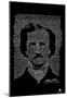 Edgar Allan Poe The Raven Text Poster-null-Mounted Poster