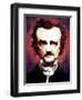 Edgar Allan Poe-Enrico Varrasso-Framed Art Print