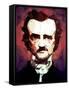 Edgar Allan Poe-Enrico Varrasso-Framed Stretched Canvas