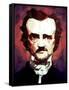 Edgar Allan Poe-Enrico Varrasso-Framed Stretched Canvas