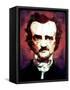 Edgar Allan Poe-Enrico Varrasso-Framed Stretched Canvas