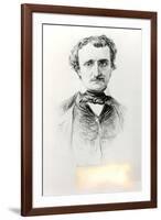 Edgar Allan Poe-Ismael Gentz-Framed Giclee Print