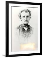 Edgar Allan Poe-Ismael Gentz-Framed Giclee Print