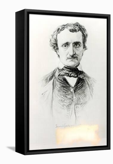 Edgar Allan Poe-Ismael Gentz-Framed Stretched Canvas