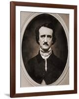 Edgar Allan Poe-Benjamin D. Maxhan-Framed Giclee Print