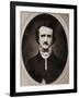 Edgar Allan Poe-Benjamin D. Maxhan-Framed Giclee Print