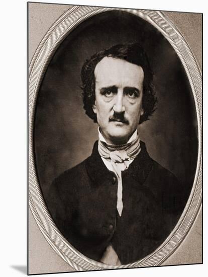 Edgar Allan Poe-Benjamin D. Maxhan-Mounted Giclee Print