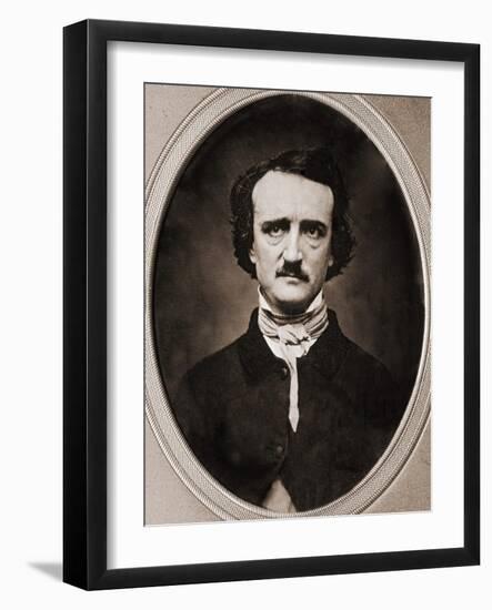 Edgar Allan Poe-Benjamin D. Maxhan-Framed Giclee Print