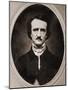 Edgar Allan Poe-Benjamin D. Maxhan-Mounted Giclee Print