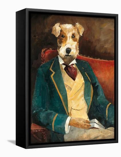 Edgar Allen Paw-Avery Tillmon-Framed Stretched Canvas