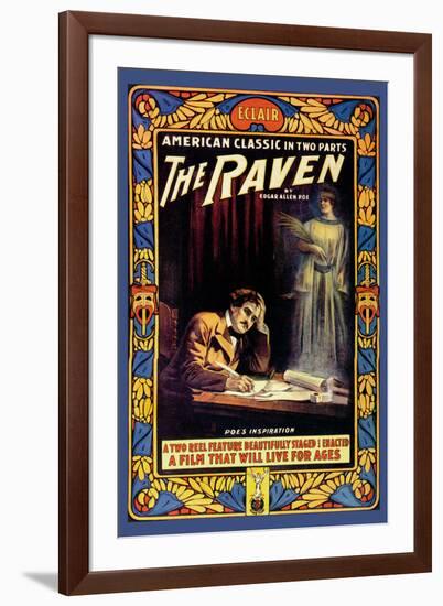 Edgar Allen Poe's "The Raven"""-null-Framed Art Print