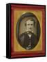 Edgar Allen Poe-null-Framed Stretched Canvas