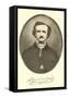 Edgar Allen Poe-null-Framed Stretched Canvas