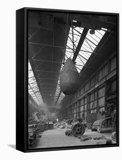 Edgar Allen Steel Foundry, Meadowhall, Sheffield, South Yorkshire, 1962-Michael Walters-Framed Stretched Canvas