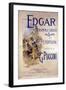 Edgar by Composer Giacomo Puccini (1858-1924) (Poster)-Adolfo Hohenstein-Framed Giclee Print