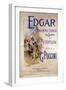 Edgar by Composer Giacomo Puccini (1858-1924) (Poster)-Adolfo Hohenstein-Framed Giclee Print