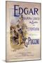 Edgar by Composer Giacomo Puccini (1858-1924) (Poster)-Adolfo Hohenstein-Mounted Giclee Print