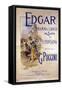 Edgar by Composer Giacomo Puccini (1858-1924) (Poster)-Adolfo Hohenstein-Framed Stretched Canvas