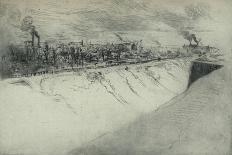 'St Ouen Viewed from the Fortifications of Paris', 1915-Edgar Chahine-Giclee Print