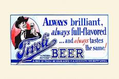 Tivoli Beer-Edgar Church-Art Print