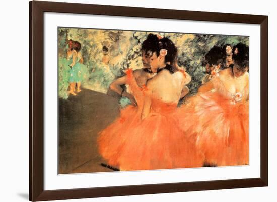 Edgar Degas Ballerine in Rosa-Edgar Degas-Framed Art Print