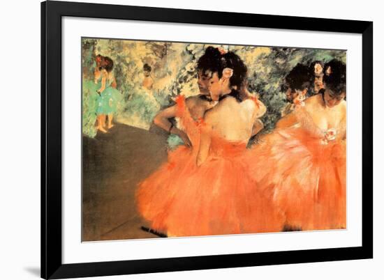 Edgar Degas Ballerine in Rosa-Edgar Degas-Framed Art Print