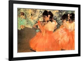 Edgar Degas Ballerine in Rosa-Edgar Degas-Framed Art Print