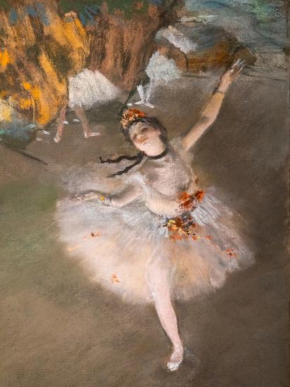 Ballet also Known As L Etoile detail 1876 1877 Pastel On ballet-also-known-as-l-etoile-detail-1876-1877-pastel-on