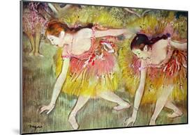 Edgar Degas Ballet Dancers Art Print Poster-null-Mounted Poster