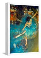 Edgar Degas Dancer Art Print Poster-null-Framed Poster