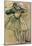 Edgar Degas Dancer Sketch Art Print Poster-null-Mounted Poster