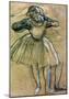 Edgar Degas Dancer Sketch Art Print Poster-null-Mounted Poster