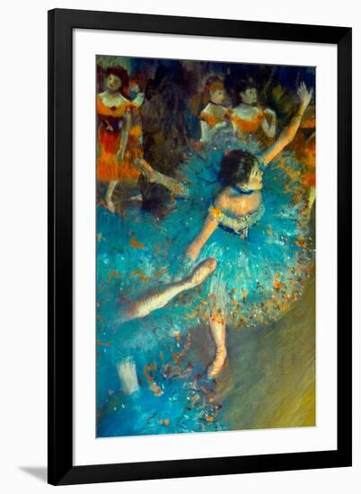Edgar Degas Dancer-Edgar Degas-Framed Art Print