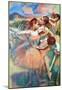 Edgar Degas Dancers in the Landscape Art Print Poster-null-Mounted Poster