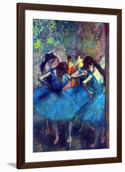 Edgar Degas Dancers-Edgar Degas-Framed Art Print