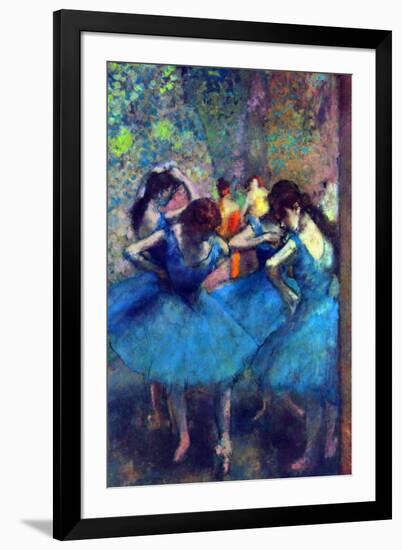 Edgar Degas Dancers-Edgar Degas-Framed Art Print