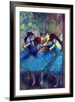 Edgar Degas Dancers-Edgar Degas-Framed Art Print