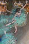 Four Ballerinas on the Stage-Edgar Degas-Giclee Print