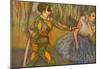 Edgar Degas Harlequin and Columbine Art Print Poster-null-Mounted Poster