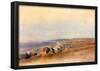 Edgar Degas Houses on Cliffs above a Bay Art Print Poster-null-Framed Poster