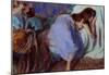 Edgar Degas On the Bed Art Print Poster-null-Mounted Poster