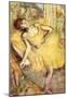 Edgar Degas Sitting Dancer with the Right Leg Up Art Print Poster-null-Mounted Poster