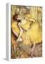 Edgar Degas Sitting Dancer with the Right Leg Up Art Print Poster-null-Framed Poster
