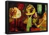 Edgar Degas The Fashion Shop Art Print Poster-null-Framed Poster